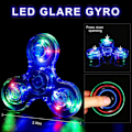 Miniatyrbild 4 av 5: Lysande LED Fidget Spinner I I