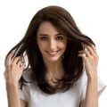 Miniatyrbilde 2 av 5: TG Mode Dam Sidodel Naturlig Medium Lengde Hel Peruk Peruk Brun