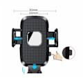 Miniatyrbillede 3 af 5: TG Floveme Mobilholder til Bil F1 - Sort