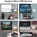 Pikkukuva 7 / 7: iPhone SD-kortinlukulaiteadapteri, [Apple MFi-sertifioitu] 4-in-1 iPhone USB OTG-adapteri 4 in 1