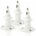 Miniatyrbild 1 av 5: Metallväggfäste för Arlo Smart Security Camera - Justerbart inomhus-/utomhusfäste för Arlo-kameror och andra kompatibla modeller (3-pack, vit)
