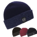 Miniatyrbillede 2 af 5: Chic Dame & Herr Unisex Varm Vinterstrikket Hue Cap Hip-hop Skimøsse Rød
