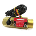 Miniatyrbillede 1 af 5: G1/2'' Halleffekt Flow Sensor Turbine Flow Meter 1-25L/Min Vandflow Sensor Switch Control Flow Meter Væske Meter