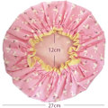 Miniatyrbillede 3 af 5: TG 2-delt dobbeltlags badehætte (blå fugl og rosa fugl), elastisk