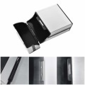 Miniatyrbillede 5 af 5: 2 stk lette etui, grå sølv cigaret i aluminium
