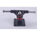Miniatyrbillede 1 af 2: 3,25 tommer Surf Skateboard Bridge Styrfæste Longboard - Sort