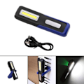 Miniatyrbilde 3 av 5: LED Lommelykt Lommelykt Utendørs Håndlampe Bærbar Oppladbar (Svart)