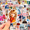 Pikkukuva 4 / 7: 50 Taylor -tarraa, uusi laulaja Taylor Swift, Taylor Swift -tarrat T01041601 T01041601 50PCS