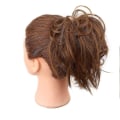 Pikkukuva 4 / 5: TG Rufiga hiuslisäkkeet Messy Bun hius Scrunchies Pidennykset Hiuslisäkkeet ja poninhäntä Hiusten pidennykset