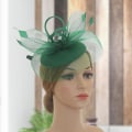 Pikkukuva 4 / 5: TG Tea Party Huvudbonader Blomform Nettgarn Vintage Multipurpose Fjädrar Huvudbonader Cocktailparty Champagne