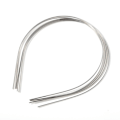 Pikkukuva 4 / 5: 1/2/3/5 10 kpl Metalliset Ohut Hiusharjat DIY-Käsitöihin Hopea 1,5mm 1Set