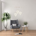 Pikkukuva 5 / 5: Makrame-seinävaate Bohemian Macrame Deco Macrame-höyhenseinä H