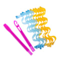 Miniatyrbillede 4 af 5: TG 10 stk Vandbølge Magic Curlers Formere Udnyt Spiral Hårdresser 12 stk