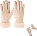 Vinterhandskar - Pekskärmsvinterhandskar - Vinterhandskar - Varma - Dam - Vindtäta - Vinterhandskar - One Size