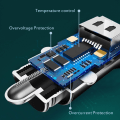 Miniatyrbilde 2 av 5: Mini 2-porters USB til sigarett og lader for iPhone 8/X/7/6s
