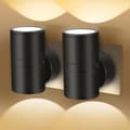 Moderna LED-nattlampor 2-pack - Väggkontaktinstallation - Varmvitt ljus - 0-100 Lumen dimbar - Med rörelsesensor_yux