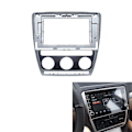 Miniatyrbilde 1 av 5: 5 stk/sett Bilstereoradio 10,1 tommer Fascia Ramadapter 2din Dvd Player Panel Dash Ram for Skoda Octavia 2004-2014