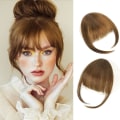 Miniatyrbilde 1 av 5: TG Clip-in Bangs 100% Ekte Menneskehår Bangs Clip-in Hårførlengelser