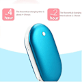 Miniatyrbillede 4 af 5: 2-pak Genopladelige Håndvarmere USB Power Bank Elektrisk Lommevarmer White