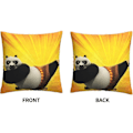Miniatyrbillede 3 af 5: Kungfu Panda Blødt Pudebetræk 45 x 45 cm Firkantede Pudebetræk Komfortable Dekorative Pudebetræk Kast Pudebetræk Luksuriøst Pudebetræk til Sofa Soveværelse med Inv
