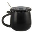 Miniatyrbillede 2 af 5: Kattmugg Sød Keramisk Kaffe Kop med Charmerende Katteklo Låg - Rustfri Ske, Sæt 400ml/13.5oz
