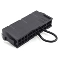 Miniatyrbilde 2 av 5: 24-pins Hunn ATX PSU Strømforsyningsstarter På/Av Bryter Jumper Bridge Adapter