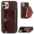 Pikkukuva 1 / 5: iPhone 11 Pro Max - Ammattimainen Kotelo Korttitaskulla Ruskea
