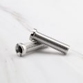 Miniatyrbilde 5 av 5: 2 stk 304 Rustfritt Stål Kjøkkenvask Sil Skruer Avfallsil Gjenget Skruekobling M12×45mm Vask Bolt Skrue for Vask Sil Propp