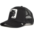 Miniatyrbillede 2 af 5: Sort Panther Dyr Mode Mesh Cap Baseball Cap Trucker Cap 1 St
