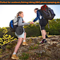 Pikkukuva 3 / 8: Kokoontaitettava teleskooppijakkara, max kuorma 400 kg, sopii aikuisille ulkokalastukseen, patikointiin, puutarhanhoitoon, matkustamiseen, grillaukseen blue