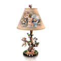 Miniatyrbillede 3 af 5: Unik USB-bordlampe - Harpikshåndværk med legende print Style C