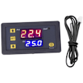 Miniatyrbillede 1 af 5: Temperaturregulator med digitalt display til re