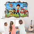 Miniatyrbillede 1 af 5: Paw Patrol 3D Vægsticker Soveværelse, Paw Patrol, Vægstickere, Paw P