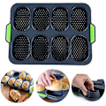 Miniatyrbillede 1 af 6: Minibaguettebageplade, brødknasende bakke, non-stick perforeret