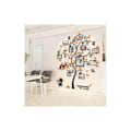 Miniatyrbild 3 av 4: Träd Väggdekaler Fotoram 3D DIY Mural Dekaler Konst Heminredning för Sovrum, Vardagsrum, Barnkammare, Hall, Dagis, Gåva (Svart, XL)