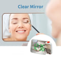 Miniatyrbilde 3 av 5: Projektionsvekkerklokke - Digital klokke med termometer, hygrometer og USB-lader, grønt lys