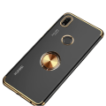 Miniatyrbillede 5 af 5: TG Huawei P40 Lite E - Praktisk Skal med Ringholder Sort