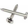 Miniatyrbillede 4 af 5: M4 x 25mm 40 stk. Rundhoved Træskruer 304 Rustfrit Stål Krydskærvet Svampeformet Hoved Selvskærende Skruer Fastgørelseselementer