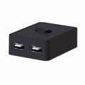 USB-switch för skrivardelning, dubbelriktad switch 2 in och 1 ut eller 1 in och 2 ut USB-delningsswitch USB2.0