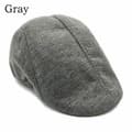 Golfkeps herr flat cap GRÅ grey