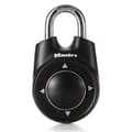 Master Lock Riktninglås Skåp Gym Hänglås [DB] Svart Black