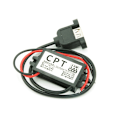 Miniatyrbillede 1 af 5: 12V til 5V DC-DC Step Down Spændingsomformer Strømforsyningsadapter Power Buck-konverter Spændingsregulator Nem at bruge USB with ears 0.05
