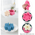 Miniatyrbilde 3 av 5: 1 stk 3D Snøfnugg Silikonform for å lage lys, cra