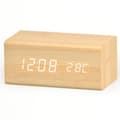 INF Digital LED Alarm Clock Champagne Champagne