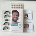 Miniatyrbild 5 av 8: Näsutvidgare för bättre andning genom näsan, mot nästäppa, träningsventilation, näsplåster, näsborreintag, magnetisk näshåla, näsbandsklämma Nose stickers (30 pairs) Square