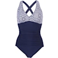 Miniatyrbillede 1 af 5: Badedragt V-hals Push Up Swim Fashion Badedragt