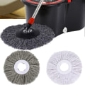Miniatyrbilde 5 av 5: 360 graders roterende hode lett mikrofiber gulvmopphode