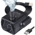 Pikkukuva 1 / 5: 200L/H 3W Superhiljainen säädettävä akvaariopumppu Micro upotettava