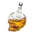 Miniatyrbilde 1 av 5: TG Whiskykaraffel, Dødhode - 700 ml Transparent