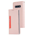 Miniatyrbillede 5 af 5: TG Samsung Galaxy S10E - Eksklusivt Lommebogscover FLOVEME Sølv